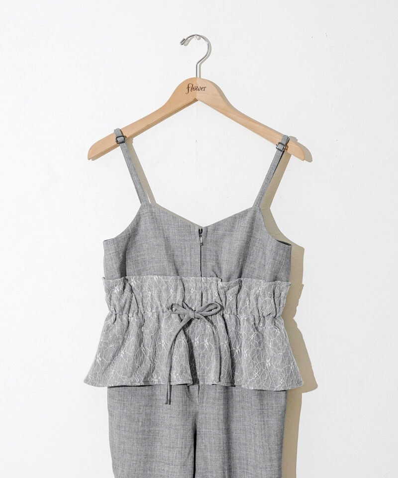 lady flare rompers～ﾚﾃﾞｨｰﾌﾚｱﾛﾝﾊﾟｰｽ | flower／フラワー公式通販