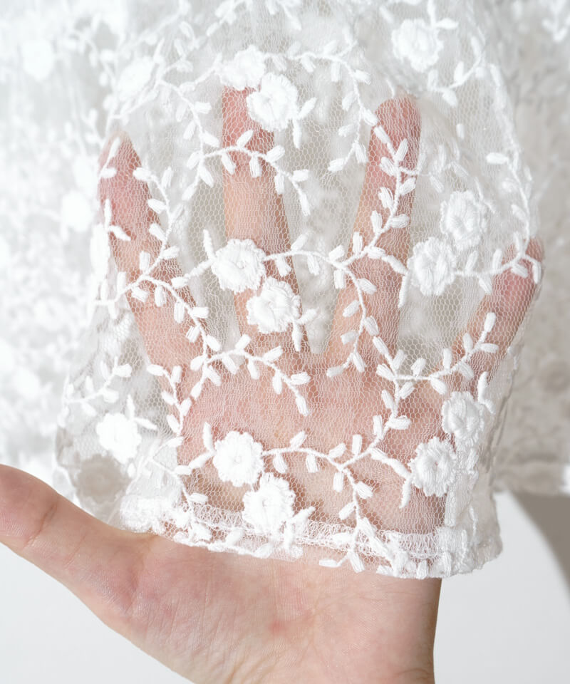 garden lace bustier～ｶﾞｰﾃﾞﾝﾚｰｽﾋﾞｽﾁｪ | flower／フラワー公式通販