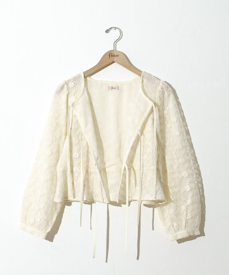 リボンページ リボンビジュー カットソー(トップス)｜TO BE CHIC(トゥー ビー