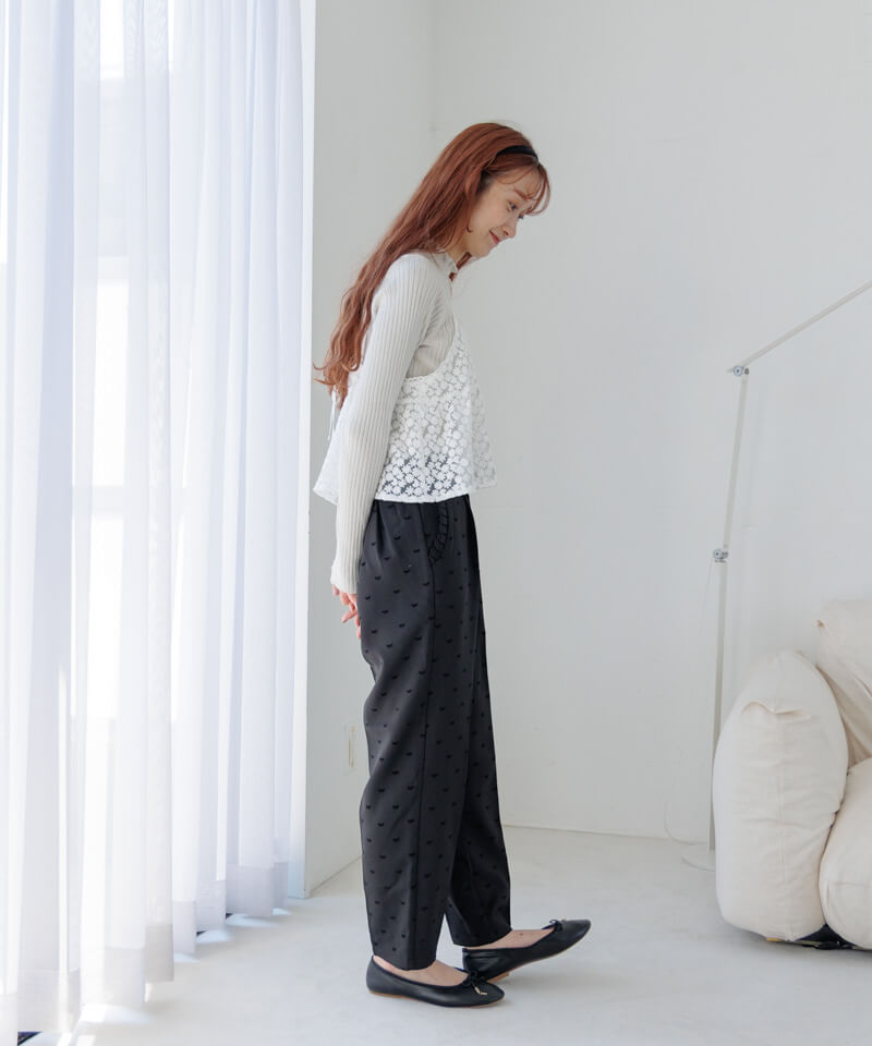 tiny ribbon pants～ﾀｲﾆｰﾘﾎﾞﾝﾊﾟﾝﾂ | flower／フラワー公式通販