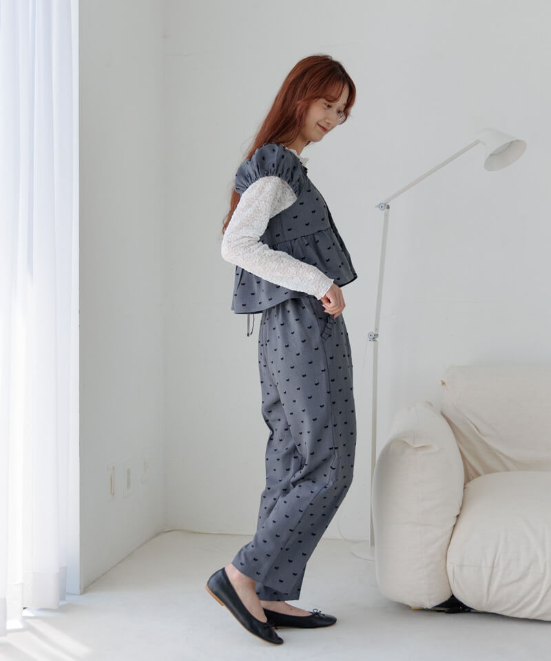 30%OFF】tiny ribbon pants～ﾀｲﾆｰﾘﾎﾞﾝﾊﾟﾝﾂ | flower／フラワー公式通販