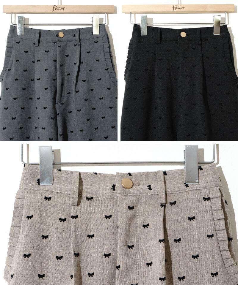 rainy*リボン tiny ribbon pants～ﾀｲﾆｰﾘﾎﾞﾝﾊﾟﾝﾂ | flower／フラワー公式通販