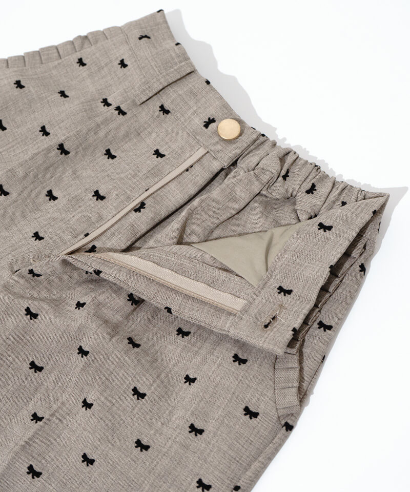 パンツ Tinytinydoors y Pants - Flower tiny ribbon pants～ﾀｲﾆｰﾘﾎﾞﾝﾊﾟﾝﾂ | flower／フラワー公式通販