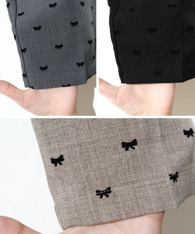 パンツ Tinytinydoors y Pants - Flower tiny ribbon pants～ﾀｲﾆｰﾘﾎﾞﾝﾊﾟﾝﾂ | flower／フラワー公式通販