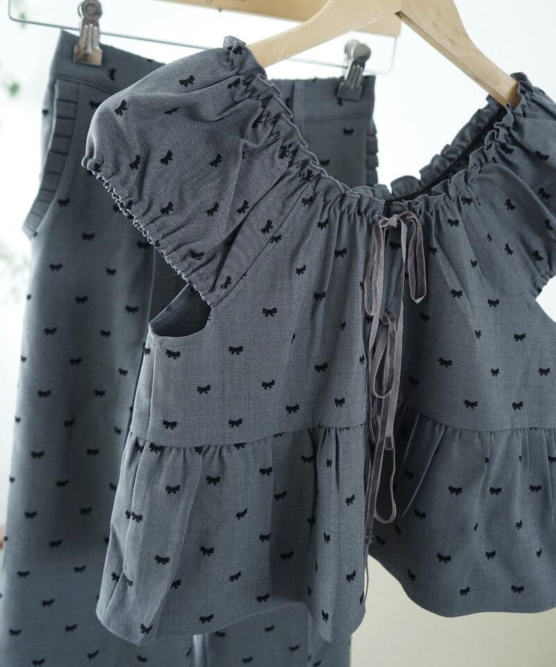 tiny ribbon bustier～ﾀｲﾆｰﾘﾎﾞﾝﾋﾞｽﾁｪ | flower／フラワー公式通販