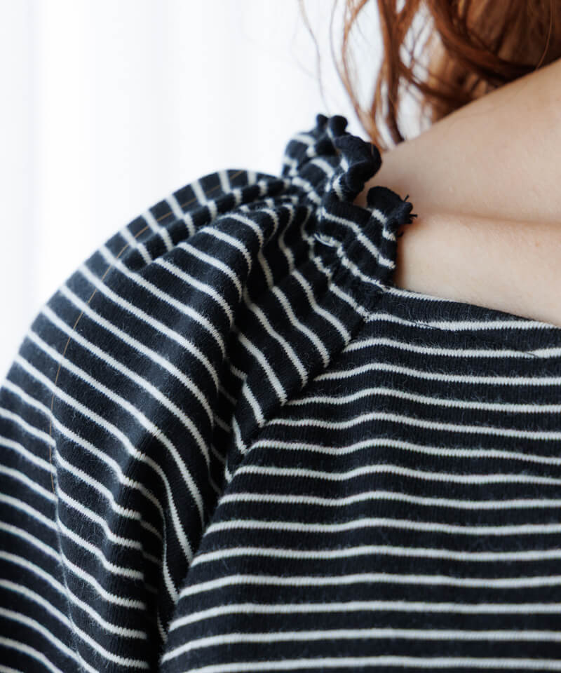 20%OFF】frill border top～ﾌﾘﾙﾎﾞｰﾀﾞｰﾄｯﾌﾟ | flower／フラワー公式通販