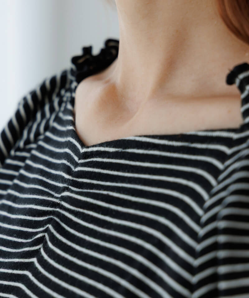 20%OFF】frill border top～ﾌﾘﾙﾎﾞｰﾀﾞｰﾄｯﾌﾟ | flower／フラワー公式通販