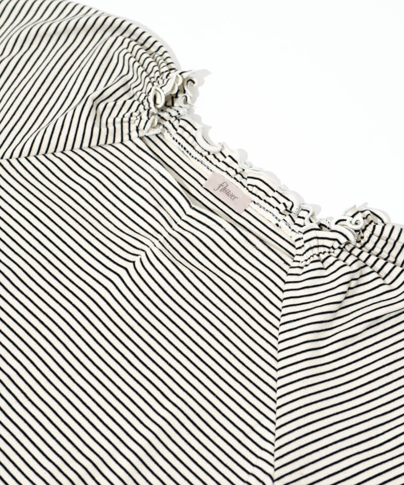 frill border top～ﾌﾘﾙﾎﾞｰﾀﾞｰﾄｯﾌﾟ | flower／フラワー公式通販