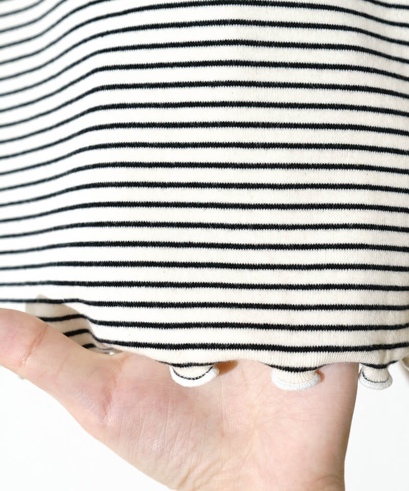 frill border top～ﾌﾘﾙﾎﾞｰﾀﾞｰﾄｯﾌﾟ | flower／フラワー公式通販