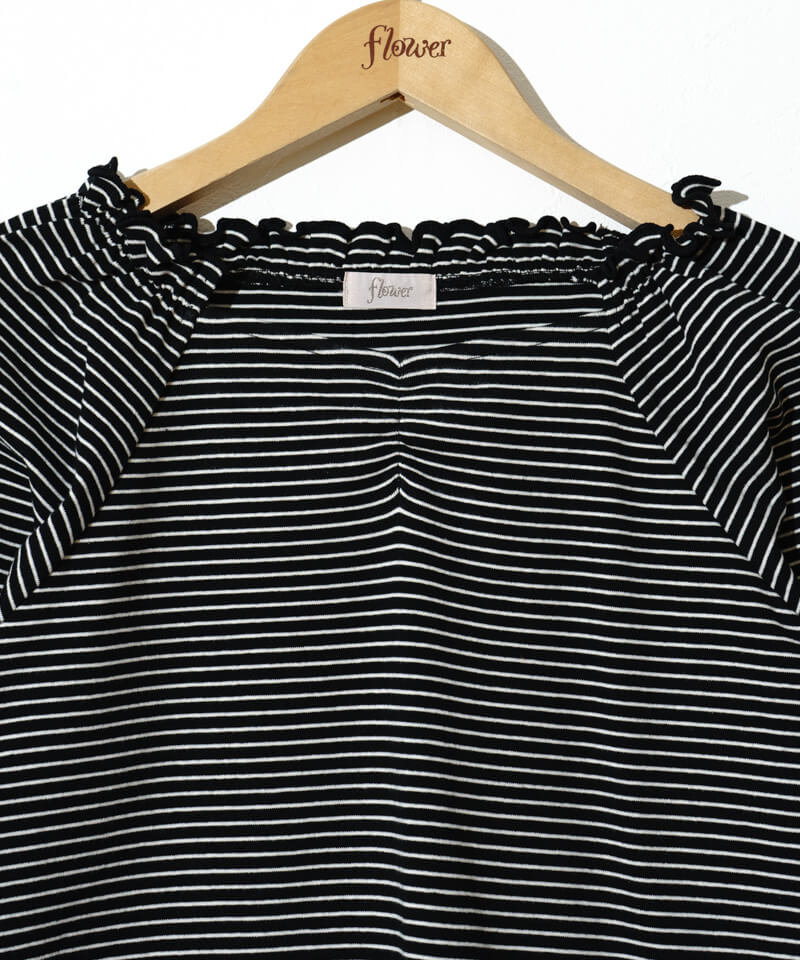 トップス everyone boarder everyone border long sleeve tee shirt XL