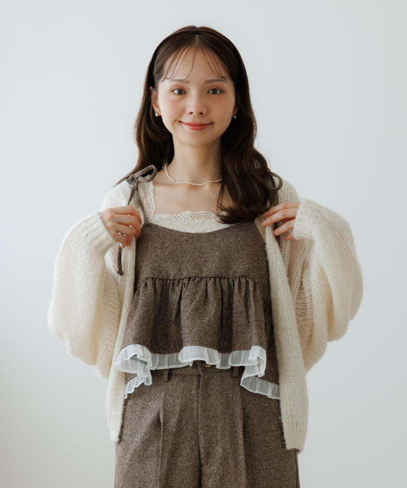 flower 大人気カーディガン flower motif knit shirt cardigan – CAMPHOR WOOD - OFFICIAL ONLINE
