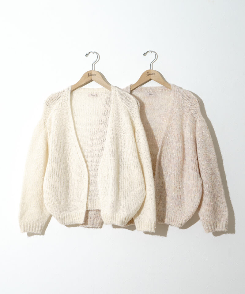 foggy knit cardigan～ﾌｫｷﾞｰﾆｯﾄｶｰﾃﾞｨｶﾞﾝ | flower／フラワー公式通販