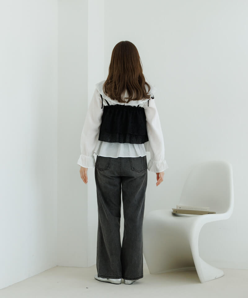 20%OFF】shaggy frill bustier～ｼｬｷﾞｰﾌﾘﾙﾋﾞｽﾁｪ | flower／フラワー公式通販