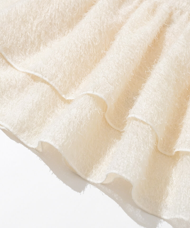 20%OFF】shaggy frill bustier～ｼｬｷﾞｰﾌﾘﾙﾋﾞｽﾁｪ | flower／フラワー公式通販