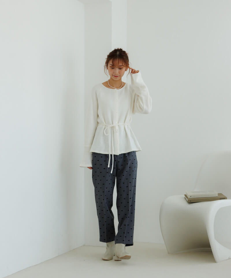 50%OFF】ribbon choker knit～ﾘﾎﾞﾝﾁｮｰｶｰﾆｯﾄ | flower／フラワー公式通販