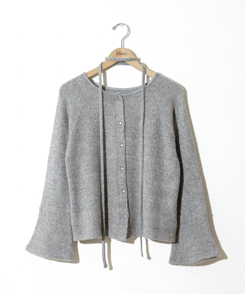 50%OFF】ribbon choker knit～ﾘﾎﾞﾝﾁｮｰｶｰﾆｯﾄ | flower／フラワー公式通販