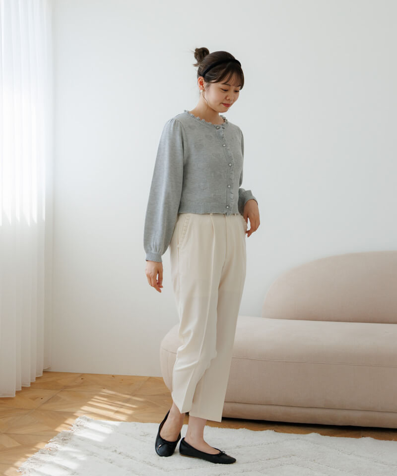 happy heart cardigan～ﾊｯﾋﾟｰﾊｰﾄｶｰﾃﾞｨｶﾞﾝ | flower／フラワー