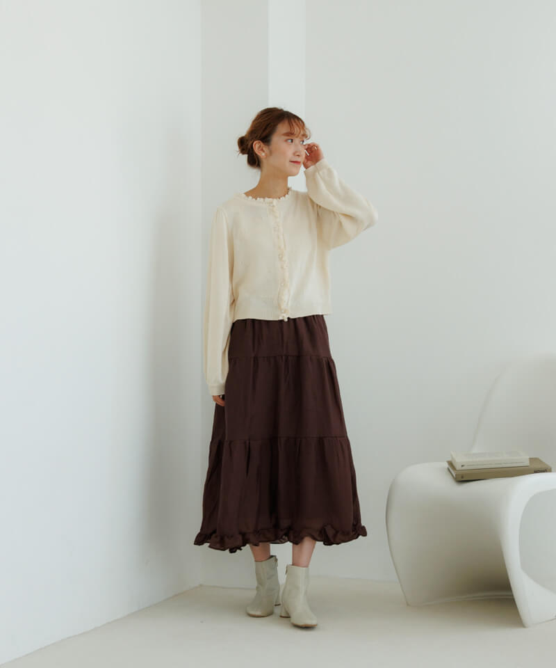 happy heart cardigan～ﾊｯﾋﾟｰﾊｰﾄｶｰﾃﾞｨｶﾞﾝ | flower／フラワー