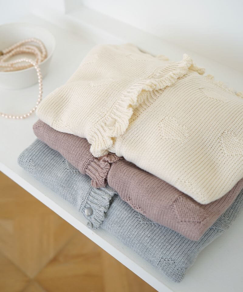 happy heart cardigan～ﾊｯﾋﾟｰﾊｰﾄｶｰﾃﾞｨｶﾞﾝ | flower／フラワー