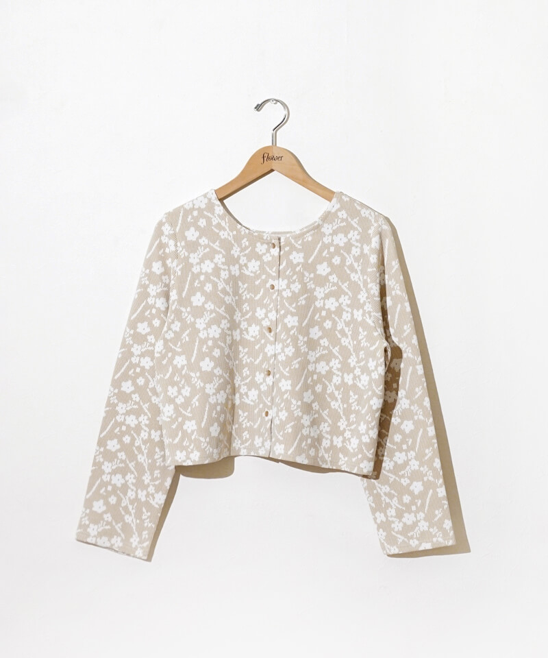 専用♥感謝特価♥１枚限定❤みかん＊柔ふわ❤ヘアドライタオル♥flowerりぼん♥ lumpy floral top～ﾗﾝﾋﾟｰﾌﾛｰﾗﾙﾄｯﾌﾟ | flower／フラワー公式通販