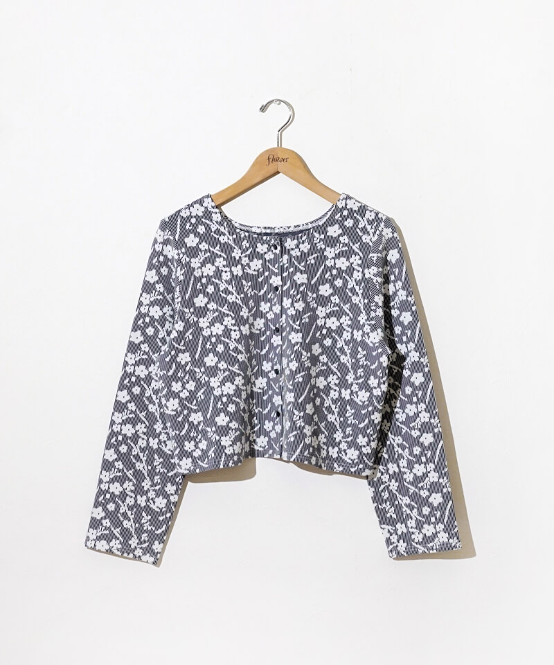 lumpy floral top～ﾗﾝﾋﾟｰﾌﾛｰﾗﾙﾄｯﾌﾟ | flower／フラワー公式通販