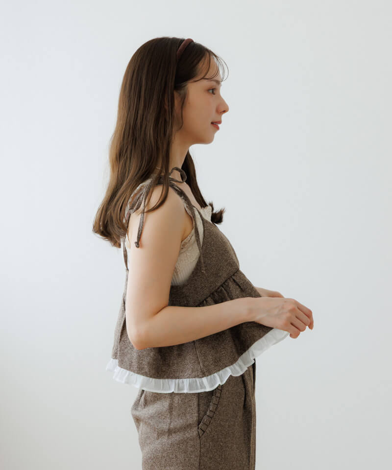 calm check bustier～ｶｰﾑﾁｪｯｸﾋﾞｽﾁｪ | flower／フラワー公式通販