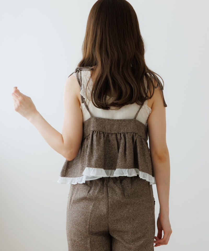 immune ビスチェ calm check bustier～ｶｰﾑﾁｪｯｸﾋﾞｽﾁｪ | flower／フラワー公式通販