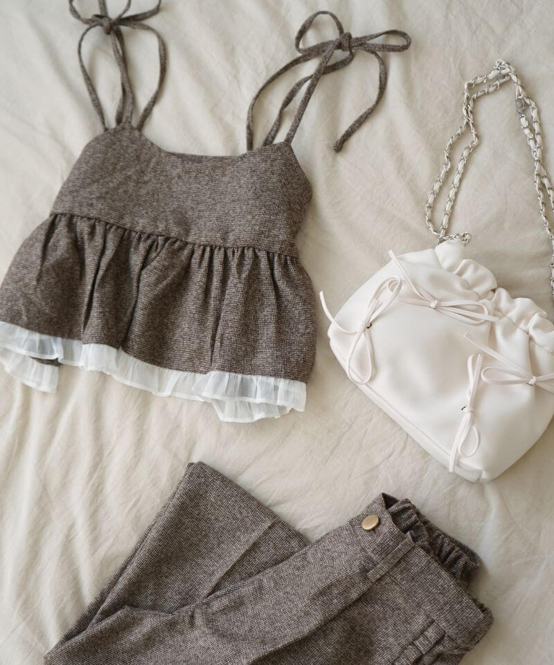 20%OFF】calm check bustier～ｶｰﾑﾁｪｯｸﾋﾞｽﾁｪ | flower／フラワー公式通販