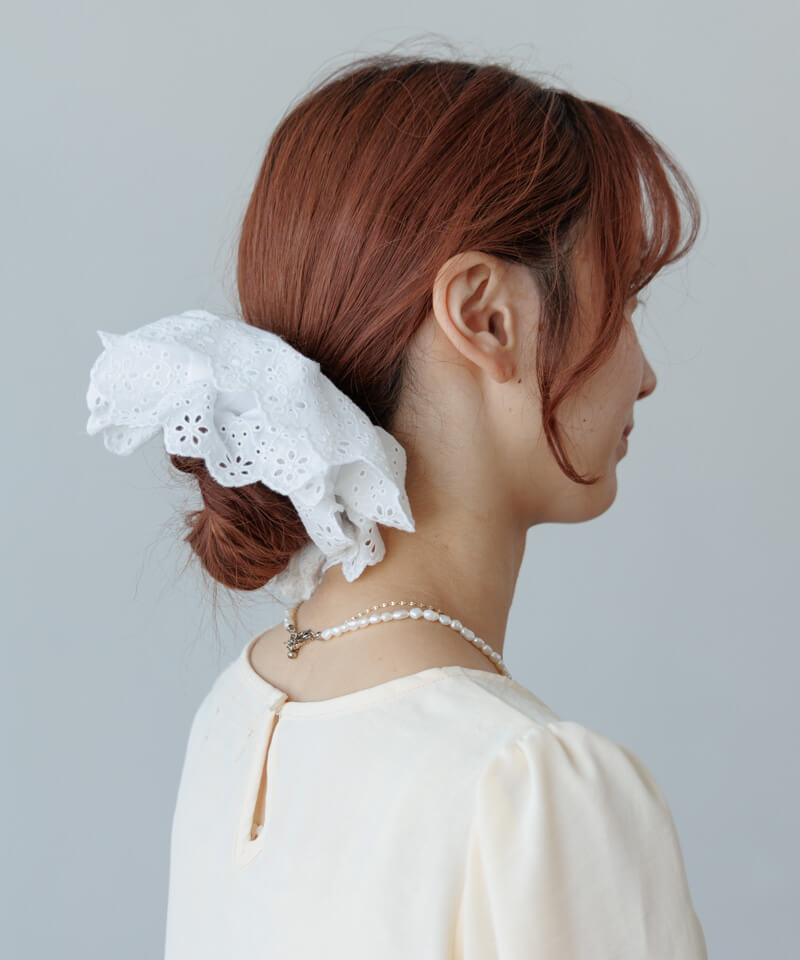 large scallop chouchou～ﾗｰｼﾞｽｶﾗｯﾌﾟｼｭｼｭ | flower／フラワー公式通販