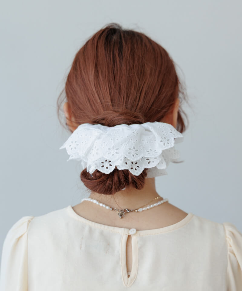 large scallop chouchou～ﾗｰｼﾞｽｶﾗｯﾌﾟｼｭｼｭ | flower／フラワー公式通販