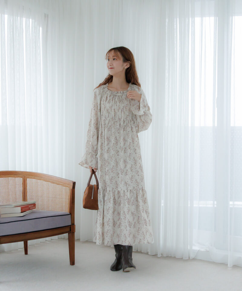 sweet bloom onepiece～ｽｳｨｰﾄﾌﾞﾙｰﾑﾜﾝﾋﾟｰｽ | flower／フラワー公式通販