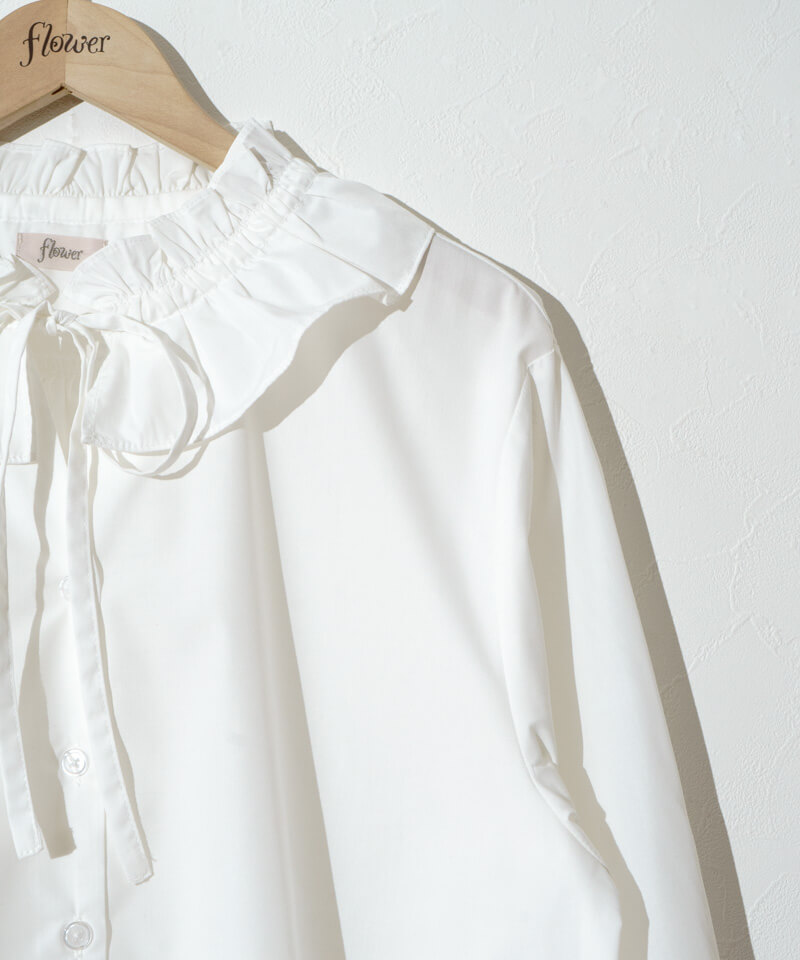 50%OFF】classic frill blouse～ｸﾗｼｯｸﾌﾘﾙﾌﾞﾗｳｽ | flower／フラワー公式通販