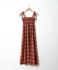 lCnatural cami onepieceV[YAH[hɂ҂ȃ`FbNo