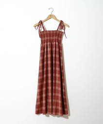 lCnatural cami onepieceV[YAH[hɂ҂ȃ`FbNo