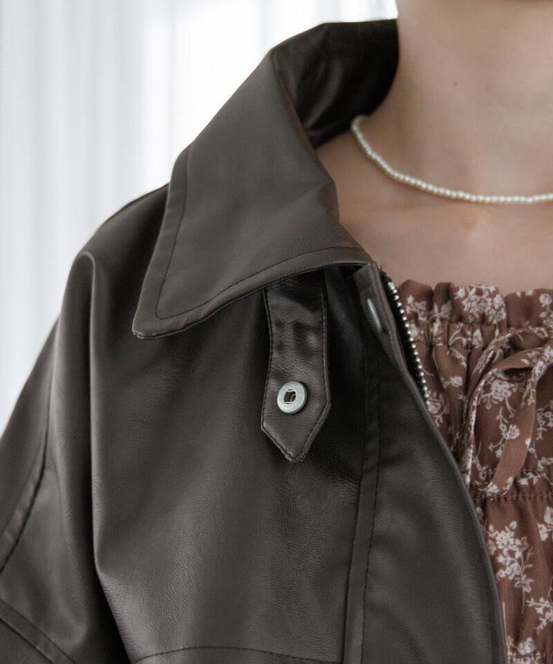 ジャケット・アウター ENFOLD TWO-WAY SHORT-BLOUSON 38 エンフォルド 2wayショートブルゾン 38 ENFOLD TWO-WAY SHORT