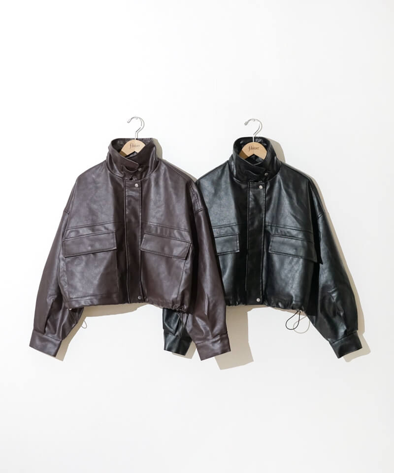 【美品】ENFOLD TWO-WAY SHORT-BLOUSON 38 11012300HS2301510020001