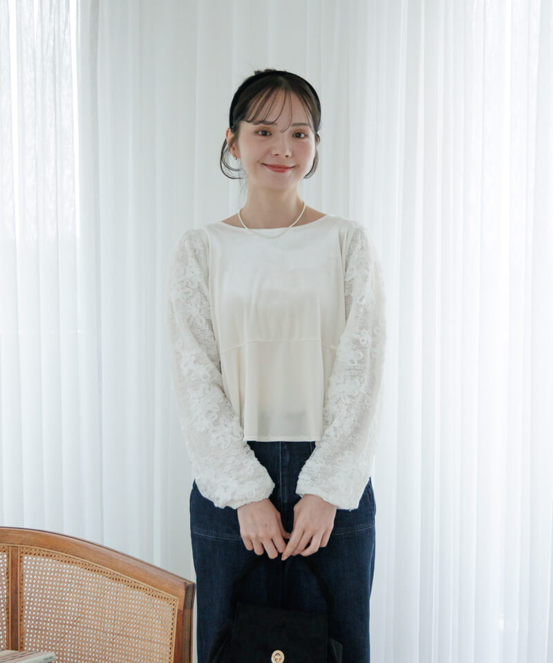 50%OFF】blossom velour top～ﾌﾞﾛｯｻﾑﾍﾞﾛｱﾄｯﾌﾟ | flower／フラワー公式通販