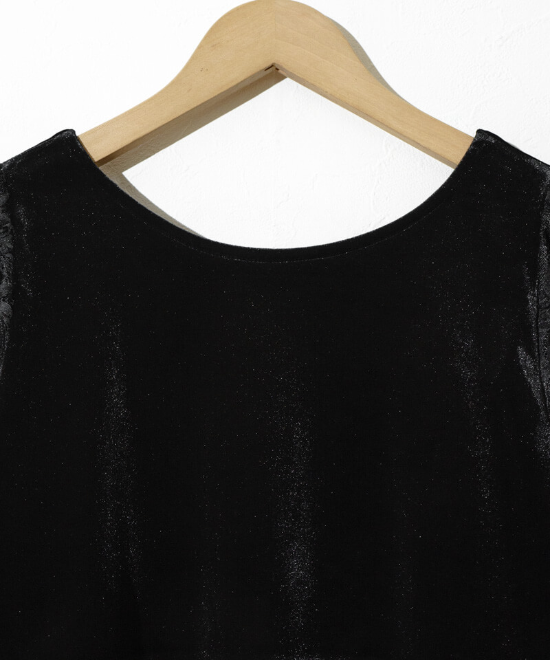 50%OFF】blossom velour top～ﾌﾞﾛｯｻﾑﾍﾞﾛｱﾄｯﾌﾟ | flower／フラワー公式通販