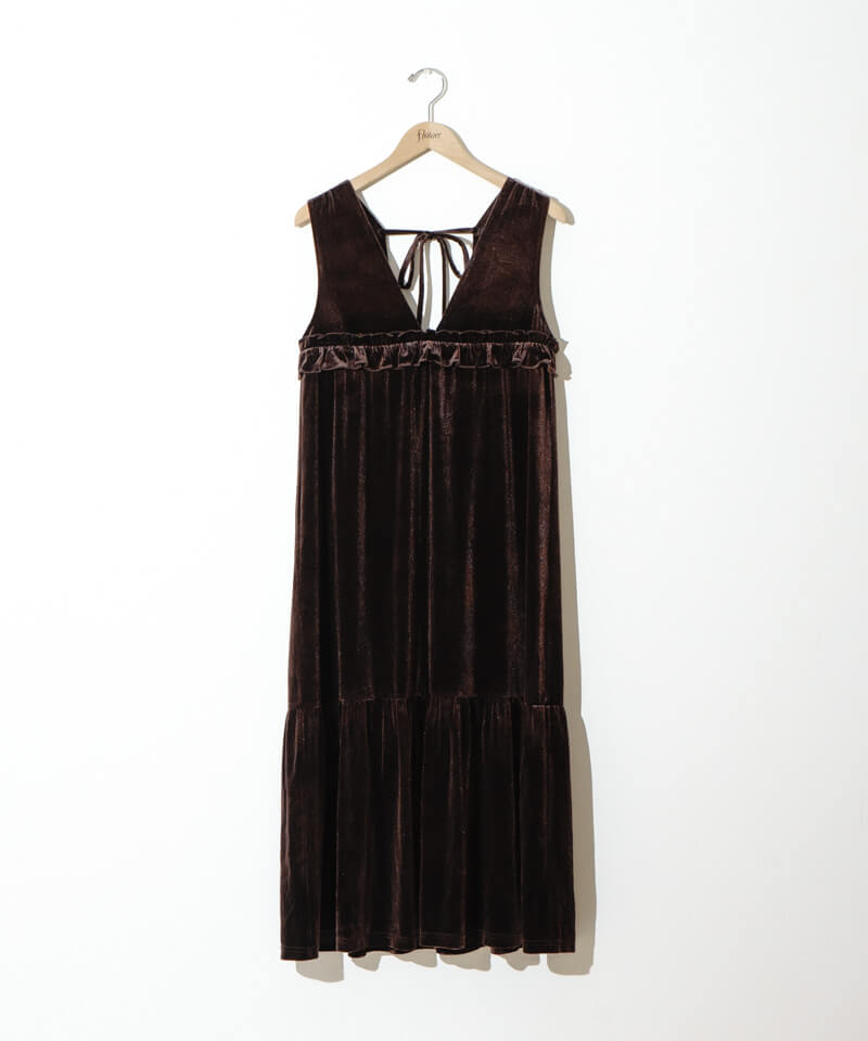 20%OFF】charming velour onepiece～ﾁｬｰﾐﾝｸﾞﾍﾞﾛｱﾜﾝﾋﾟｰｽ | flower