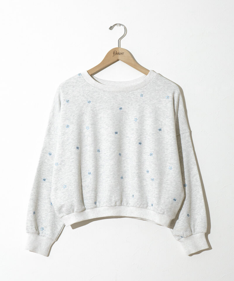 twinkle flower sweat～ﾄｩｲﾝｸﾙﾌﾗﾜｰｽｳｪｯﾄ | flower／フラワー公式通販
