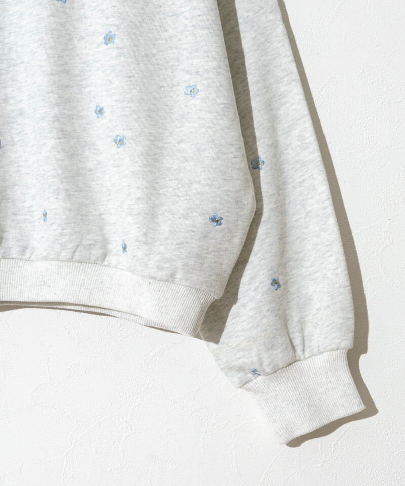 twinkle flower sweat～ﾄｩｲﾝｸﾙﾌﾗﾜｰｽｳｪｯﾄ | flower／フラワー公式通販