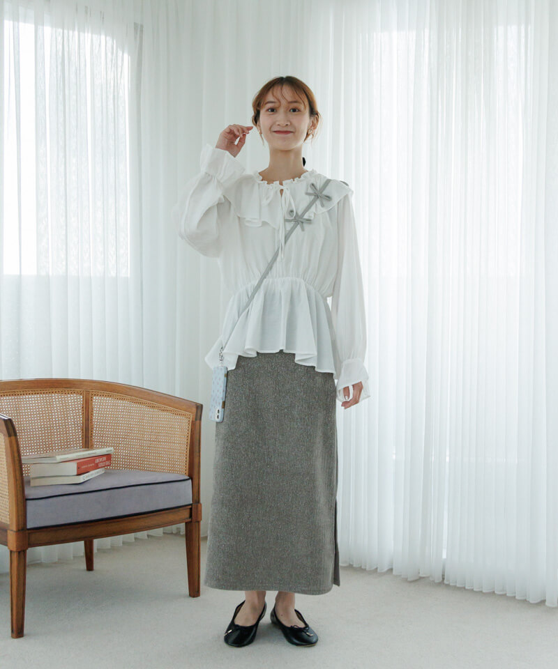 40%OFF】glitter knit skirt2～ｸﾞﾘｯﾀｰﾆｯﾄｽｶｰﾄ2 | flower／フラワー公式通販