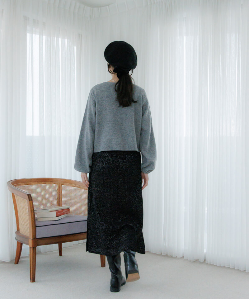 40%OFF】glitter knit skirt2～ｸﾞﾘｯﾀｰﾆｯﾄｽｶｰﾄ2 | flower／フラワー公式通販