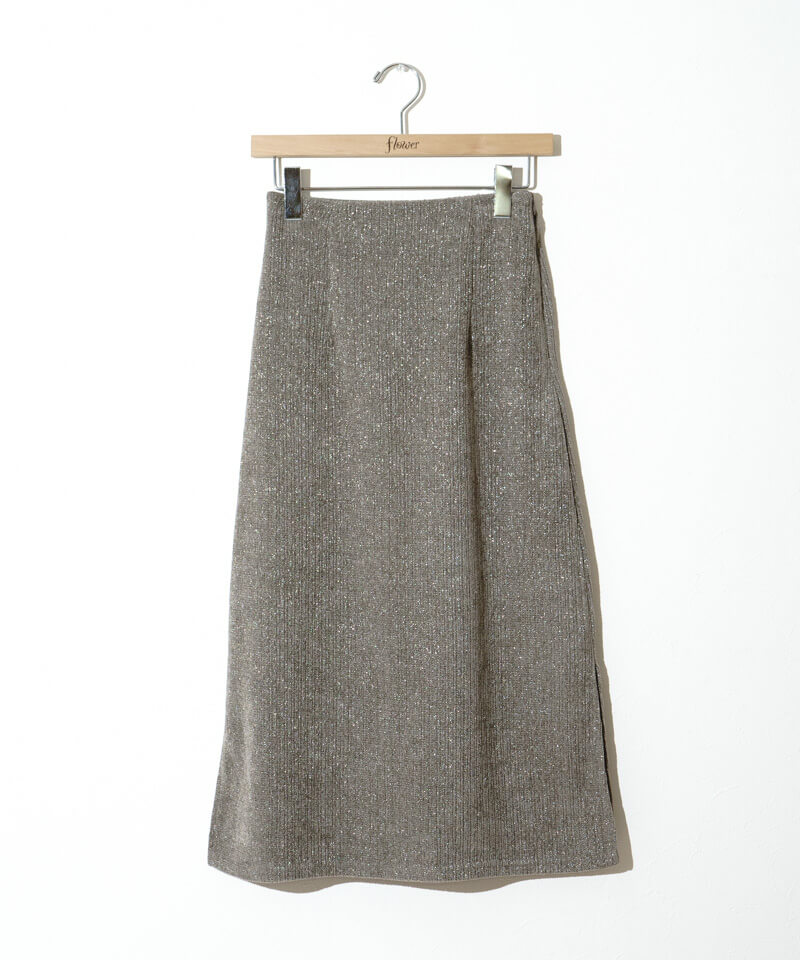 40%OFF】glitter knit skirt2～ｸﾞﾘｯﾀｰﾆｯﾄｽｶｰﾄ2 | flower／フラワー公式通販