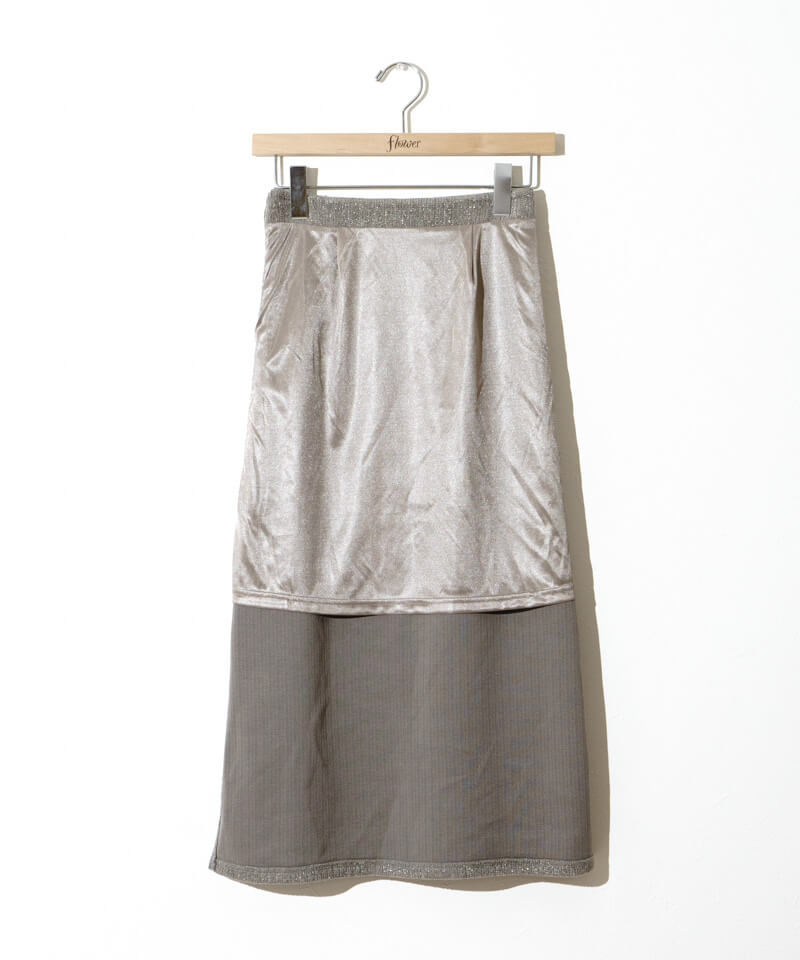 40%OFF】glitter knit skirt2～ｸﾞﾘｯﾀｰﾆｯﾄｽｶｰﾄ2 | flower／フラワー公式通販