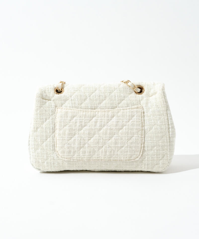 tweed chain bag~ツイードチェーンバッグ | flower/フラワー公式通販 tweed chain bag~ツイードチェーンバッグ | flower/フラワー公式通販