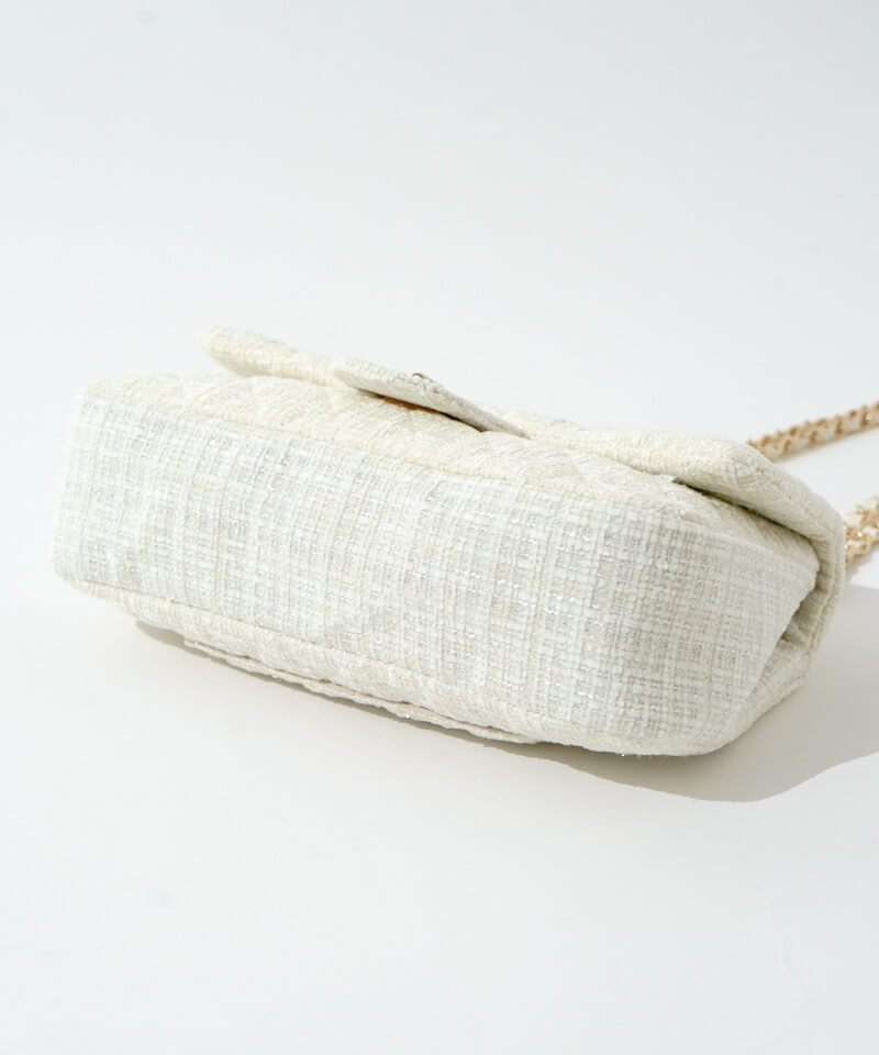 tweed chain bag~ツイードチェーンバッグ | flower/フラワー公式通販 tweed chain bag~ツイードチェーンバッグ | flower/フラワー公式通販