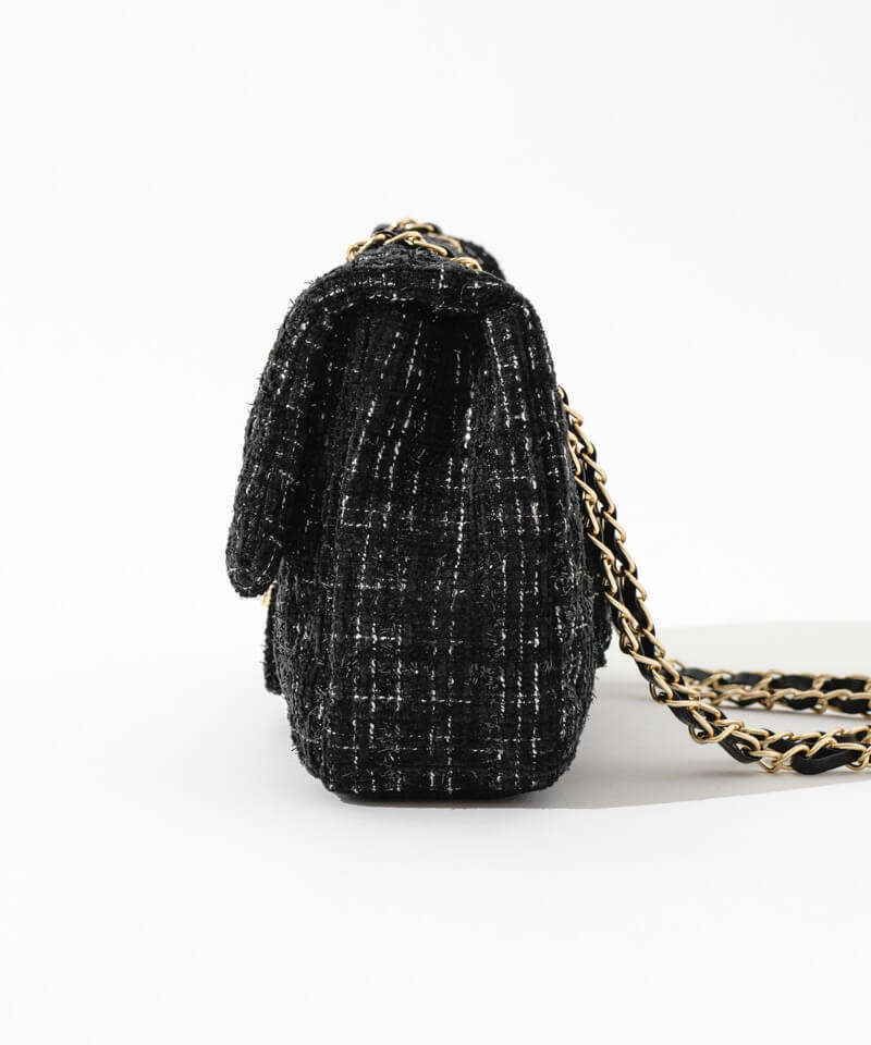 tweed chain bag～ﾂｲｰﾄﾞﾁｪｰﾝﾊﾞｯｸﾞ | flower／フラワー公式通販