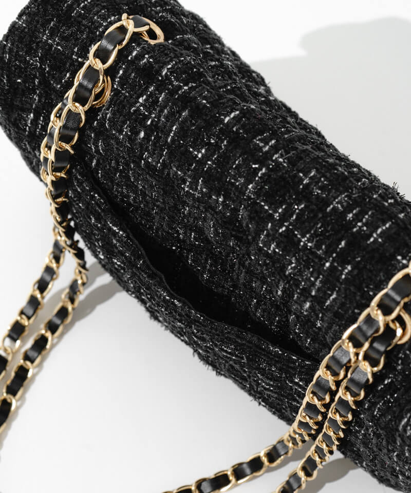 tweed chain bag～ﾂｲｰﾄﾞﾁｪｰﾝﾊﾞｯｸﾞ | flower／フラワー公式通販