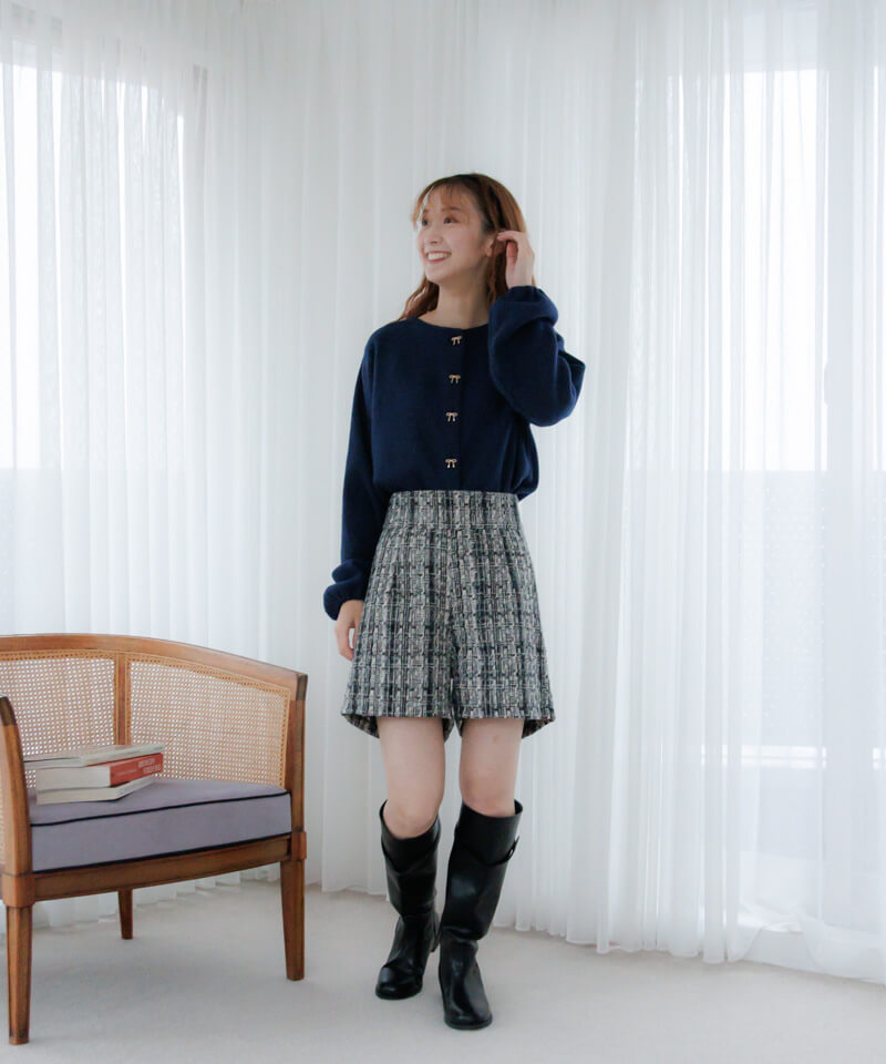 ribbon button cardigan～ﾘﾎﾞﾝﾎﾞﾀﾝｶｰﾃﾞｨｶﾞﾝ | flower／フラワー公式通販